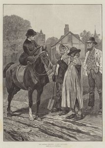 Folketingsvalget, en dame Canvasser af Richard Caton Woodville junior